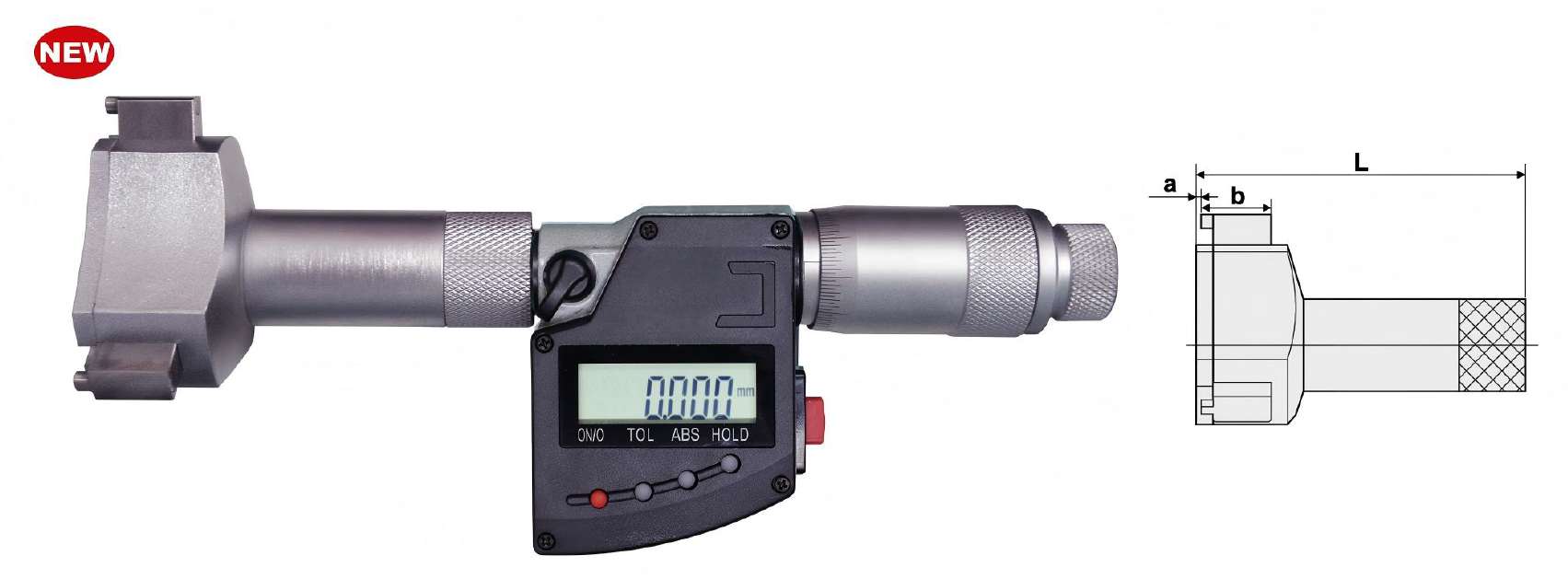 蓝牙数采三爪内径千分尺 蓝牙数采外径千分尺 智能数采量具 数采量具 蓝牙数采深度尺 蓝牙量具 卡尺 千分尺